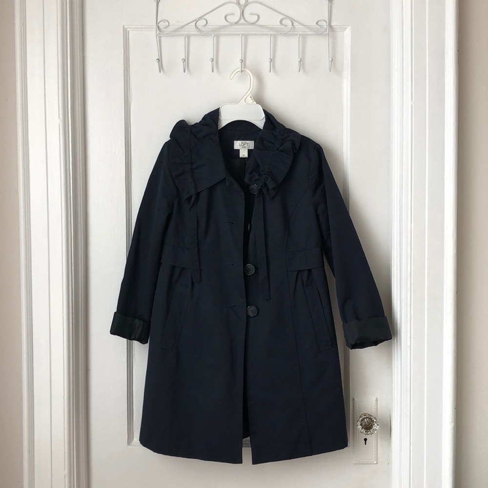 Navy Raincoat